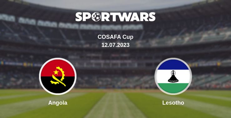 Where to watch the match Angola - Lesotho