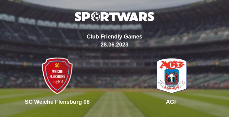 Where to watch the match SC Weiche Flensburg 08 - AGF