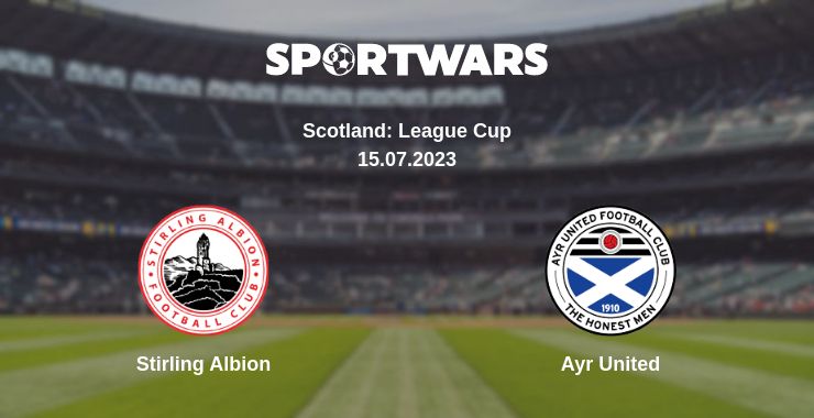 Where to watch the match Stirling Albion - Ayr United