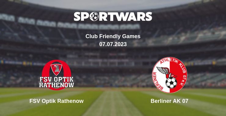 Where to watch the match FSV Optik Rathenow - Berliner AK 07