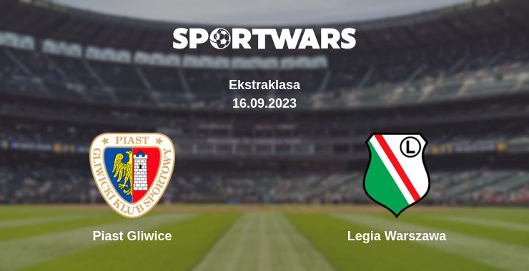 Where to watch the match Piast Gliwice - Legia Warszawa