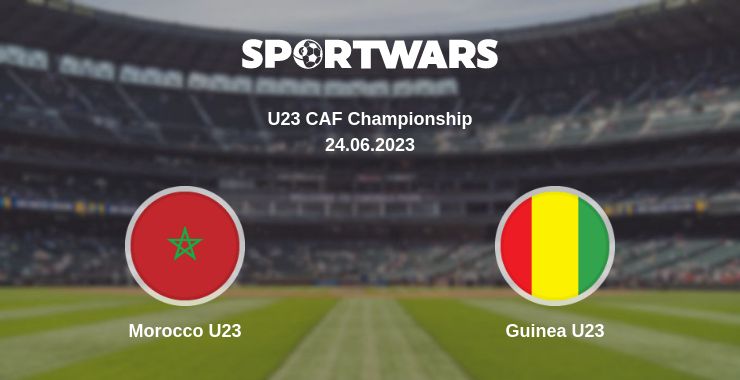 Where to watch the match Morocco U23 - Guinea U23