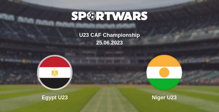 Where to watch the match Egypt U23 - Niger U23