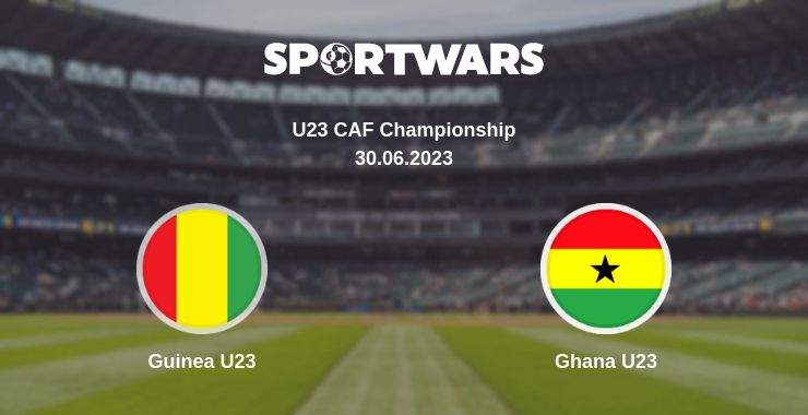 Where to watch the match Guinea U23 - Ghana U23