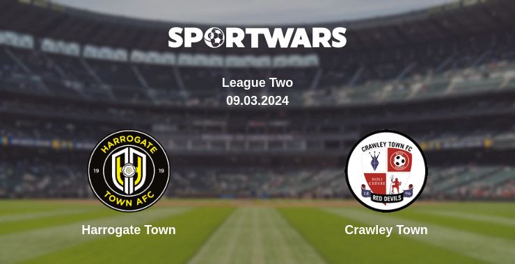 Where to watch the match Harrogate Town - Crawley Town