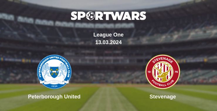 Where to watch the match Peterborough United - Stevenage