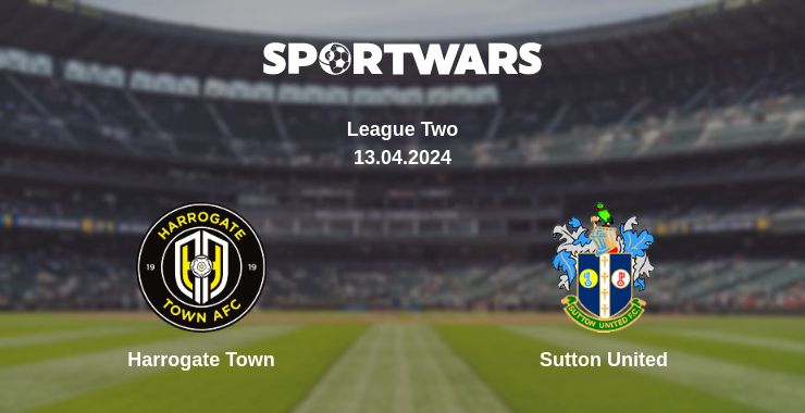 Where to watch the match Harrogate Town - Sutton United