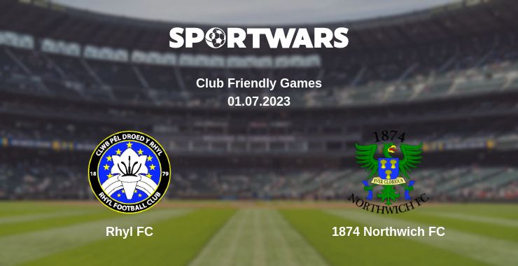 Where to watch the match Rhyl FC - 1874 Northwich FC