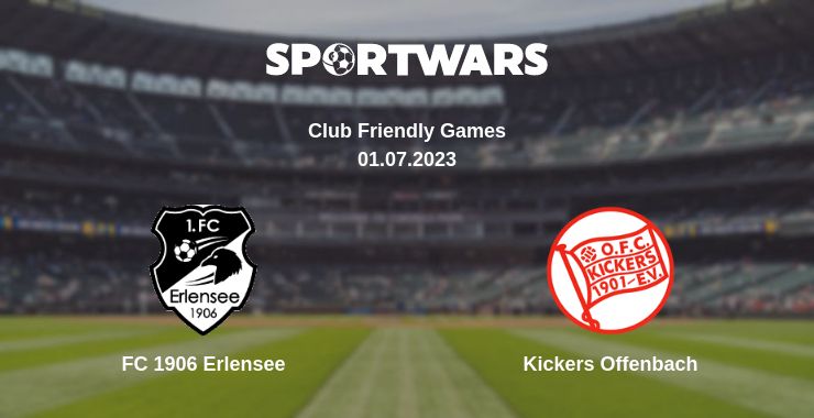 Where to watch the match FC 1906 Erlensee - Kickers Offenbach