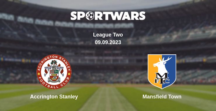 Where to watch the match Accrington Stanley - Mansfield Town