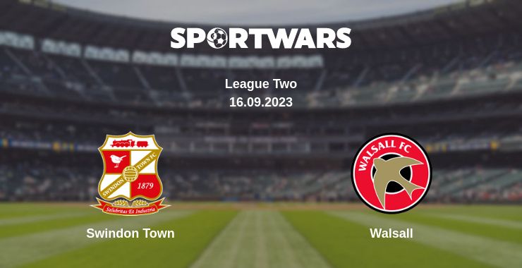 Where to watch the match Swindon Town - Walsall