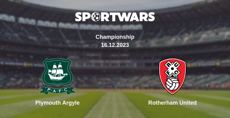 Where to watch the match Plymouth Argyle - Rotherham United