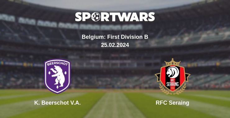 Where to watch the match K. Beerschot V.A. - RFC Seraing