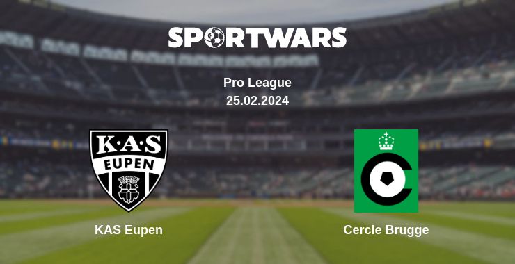 Where to watch the match KAS Eupen - Cercle Brugge