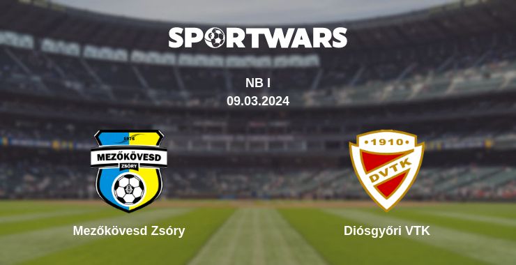 Where to watch the match Mezőkövesd Zsóry - Diósgyőri VTK