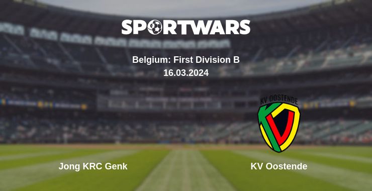 Where to watch the match Jong KRC Genk - KV Oostende