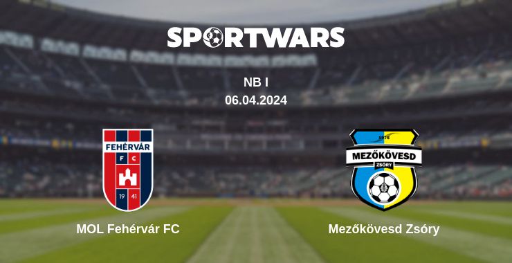 Where to watch the match MOL Fehérvár FC - Mezőkövesd Zsóry