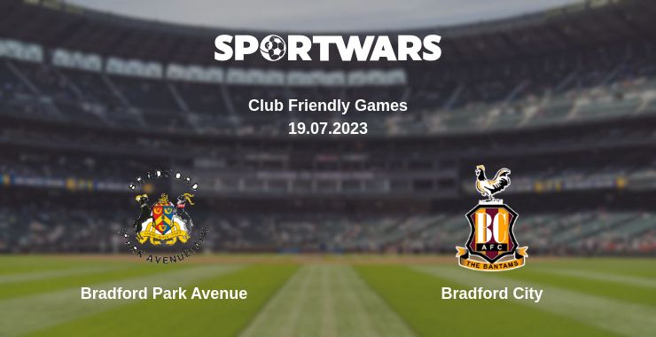 Where to watch the match Bradford Park Avenue - Bradford City