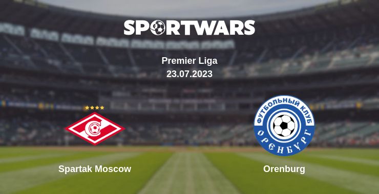 Where to watch the match Spartak Moscow - Orenburg