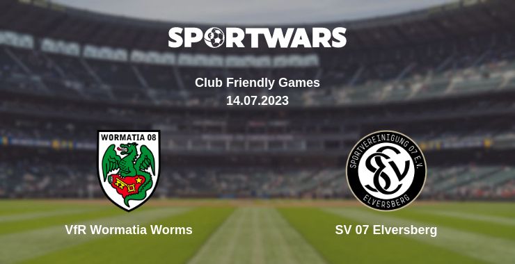 Where to watch the match VfR Wormatia Worms - SV 07 Elversberg