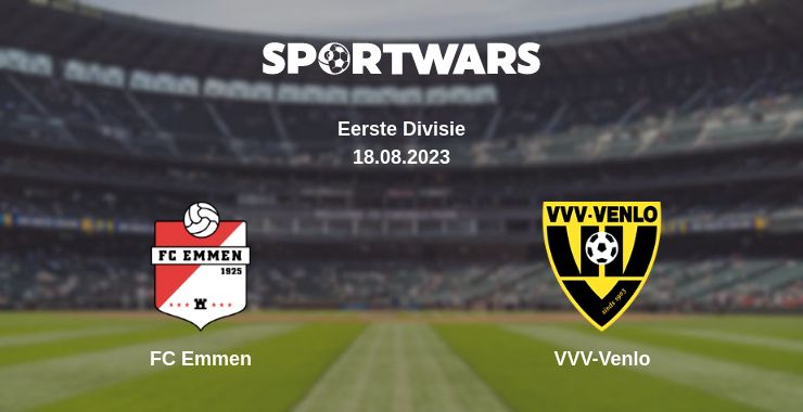 Where to watch the match FC Emmen - VVV-Venlo