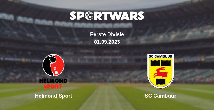 Where to watch the match Helmond Sport - SC Cambuur