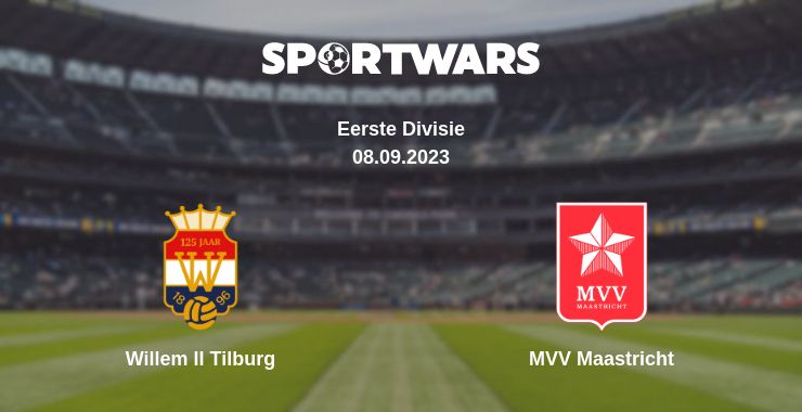 Where to watch the match Willem II Tilburg - MVV Maastricht