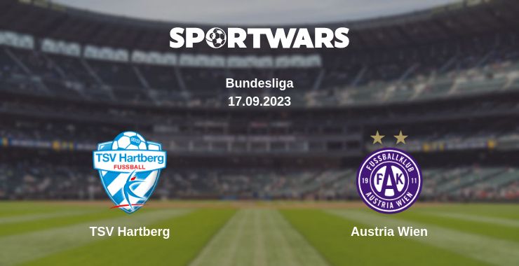 Where to watch the match TSV Hartberg - Austria Wien