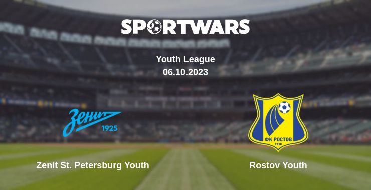 Where to watch the match Zenit St. Petersburg Youth - Rostov Youth