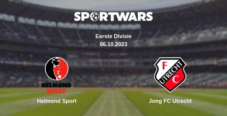 Where to watch the match Helmond Sport - Jong FC Utrecht