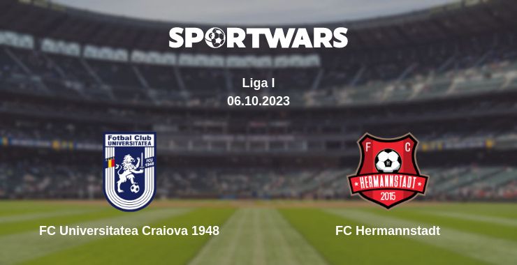 Where to watch the match FC Universitatea Craiova 1948 - FC Hermannstadt