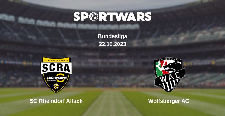 Where to watch the match SC Rheindorf Altach - Wolfsberger AC