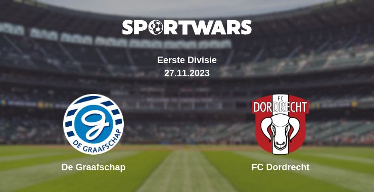 Where to watch the match De Graafschap - FC Dordrecht