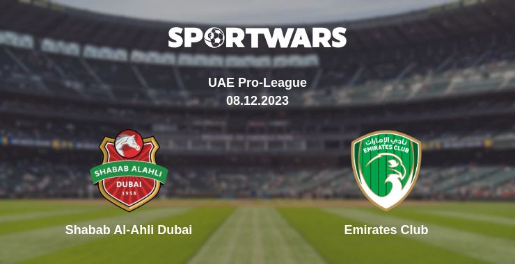 Where to watch the match Shabab Al-Ahli Dubai - Emirates Club