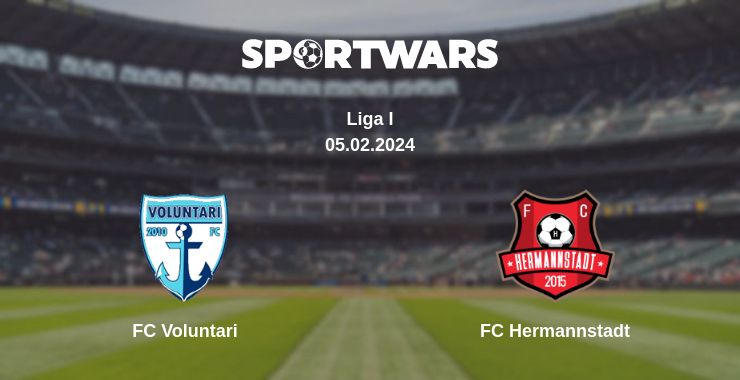 Where to watch the match FC Voluntari - FC Hermannstadt