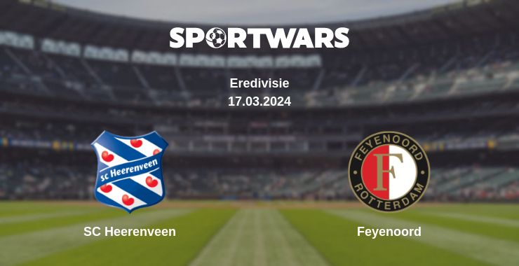 Where to watch the match SC Heerenveen - Feyenoord