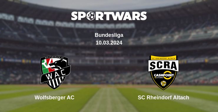 Where to watch the match Wolfsberger AC - SC Rheindorf Altach