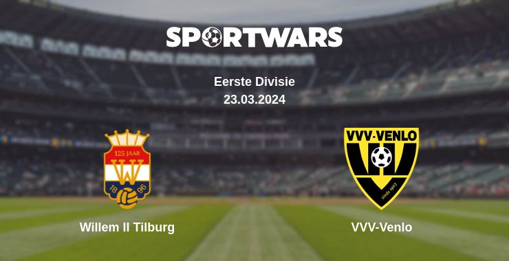 Where to watch the match Willem II Tilburg - VVV-Venlo