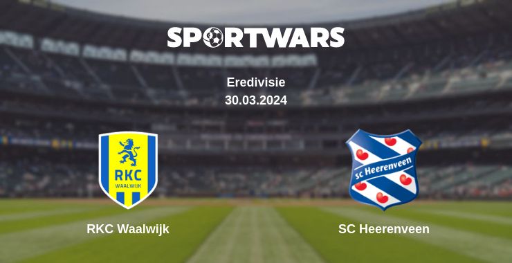 Where to watch the match RKC Waalwijk - SC Heerenveen