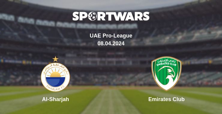 Where to watch the match Al-Sharjah - Emirates Club