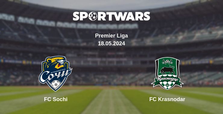 Where to watch the match FC Sochi - FC Krasnodar