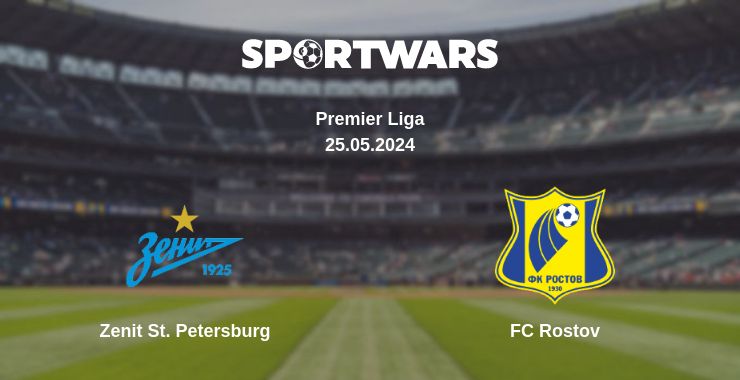 Where to watch the match Zenit St. Petersburg - FC Rostov