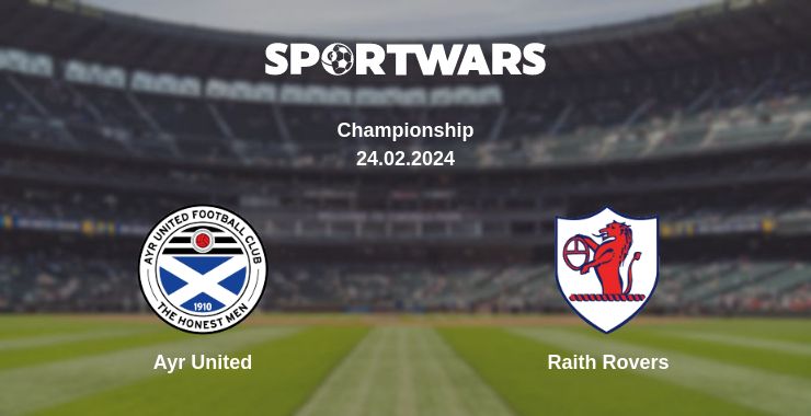 Where to watch the match Ayr United - Raith Rovers