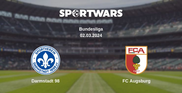 Where to watch the match Darmstadt 98 - FC Augsburg