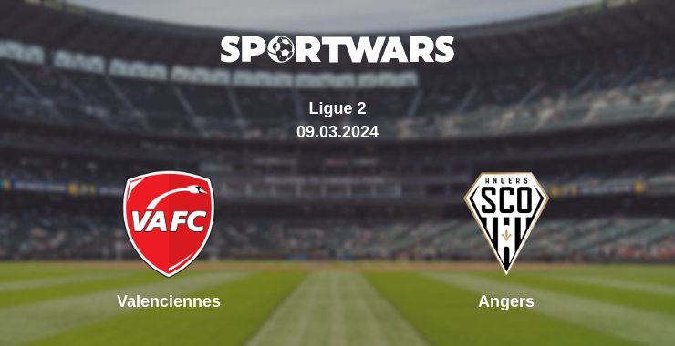 Where to watch the match Valenciennes - Angers