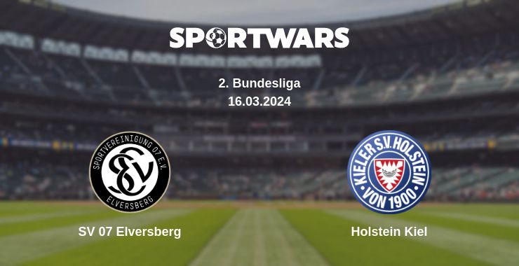 Where to watch the match SV 07 Elversberg - Holstein Kiel