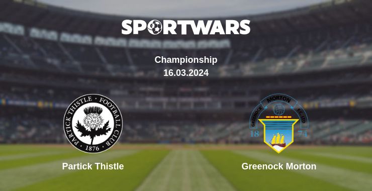 Where to watch the match Partick Thistle - Greenock Morton