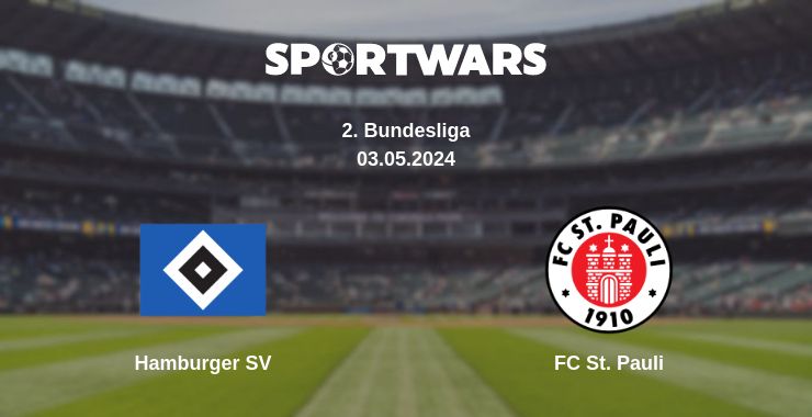 Where to watch the match Hamburger SV - FC St. Pauli