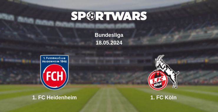 Where to watch the match 1. FC Heidenheim - 1. FC Köln