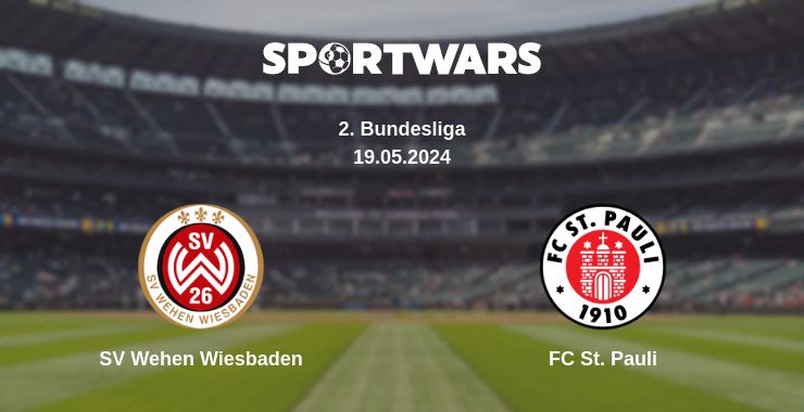 Where to watch the match SV Wehen Wiesbaden - FC St. Pauli